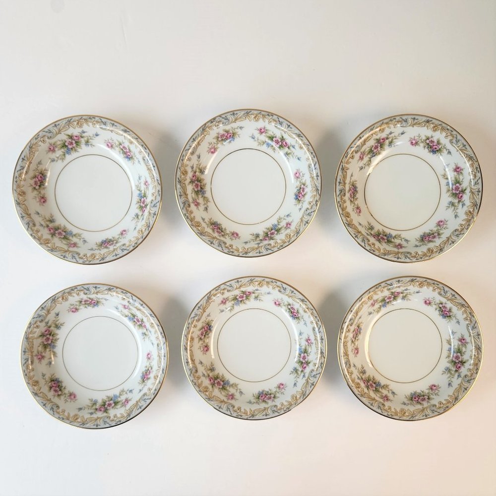 Noritake Somerset 5317 Set of 6 5.5" Diameter Fruit Dessert Sauce Berry …